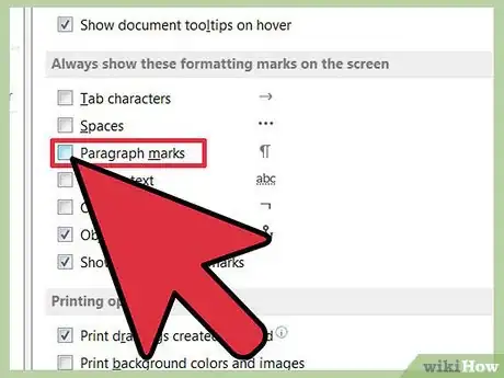 Immagine titolata Turn Off Paragraph Symbols in Microsoft Word Step 6