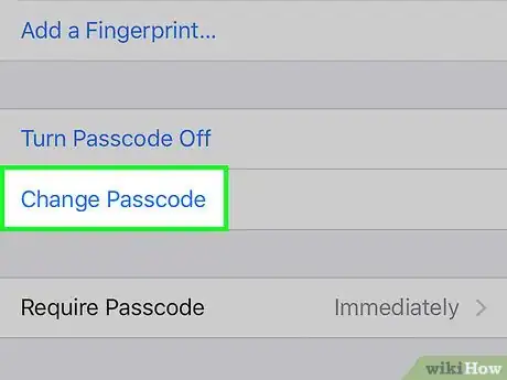 Immagine titolata Change Your Passcode on an iPhone or iPod Touch Step 4