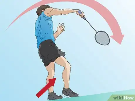 Immagine titolata Smash in Badminton Step 5