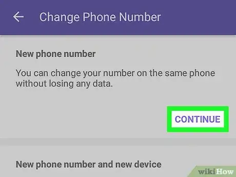 Immagine titolata Change Number on Viber on Android Step 6