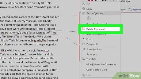 Immagine titolata Hide or Delete Comments in Microsoft Word Step 9