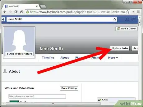 Immagine titolata Create a Facebook Profile Step 7