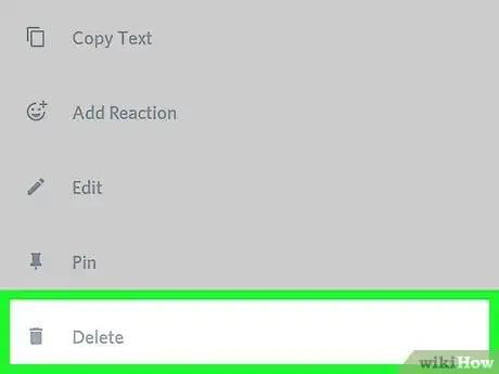 Immagine titolata Delete a Direct Message in Discord on Android Step 6