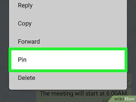 Immagine titolata Pin Telegram Messages on Android Step 4