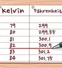 Convertire da Fahrenheit a Celsius