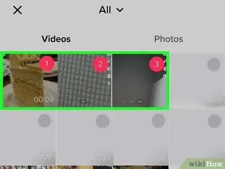 Immagine titolata Make a Tiktok with Multiple Videos Step 13