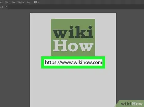 Immagine titolata Add a Hyperlink in Illustrator Step 2