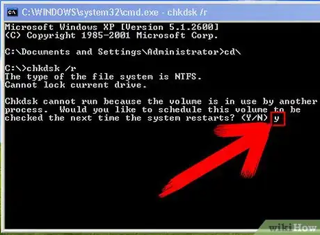 Immagine titolata Run a Chkdsk Function on Windows XP Step 11