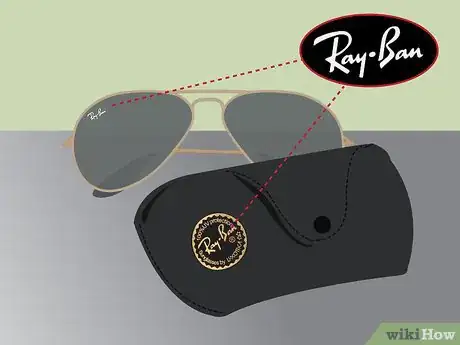 Immagine titolata Determine Authentic Sunglasses Step 9