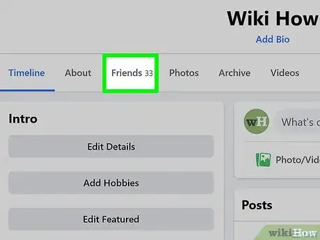 Immagine titolata See Who You are Most Connected to on Facebook Step 7