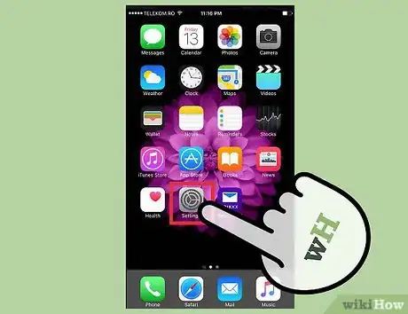 Immagine titolata Change the Language on a Cell Phone Step 1