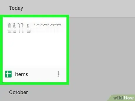Immagine titolata Unhide Rows on Google Sheets on Android Step 2