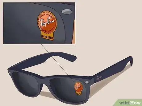 Immagine titolata Tell if Ray Ban Sunglasses Are Fake Step 14