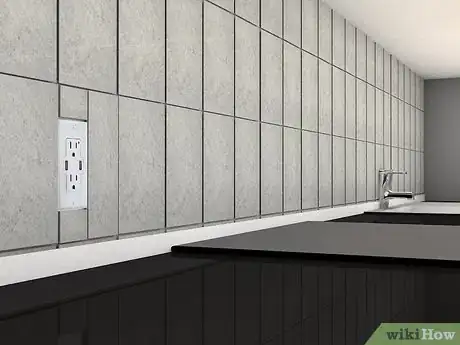 Immagine titolata Install a Kitchen Backsplash Step 6