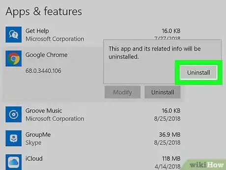 Immagine titolata Uninstall Google Chrome Step 7