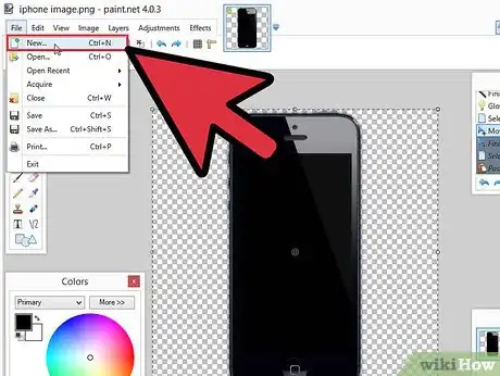 Immagine titolata Make a Drop Shadow in Paint.Net Step 8