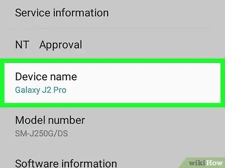 Immagine titolata Change the Name of Your Android Phone Step 3