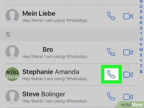 Immagine titolata Make a Call on WhatsApp Step 5