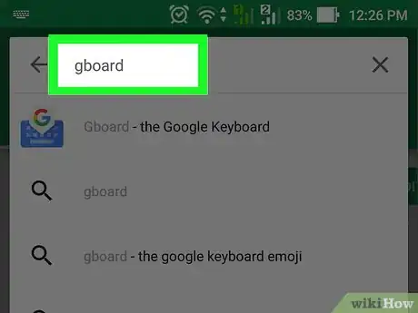 Immagine titolata Glide Type with Gboard on Android Step 3