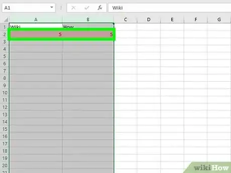 Immagine titolata Find Matching Values in Two Columns in Excel Step 5