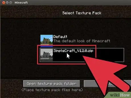 Immagine titolata Download a Texture Pack in Minecraft Step 14