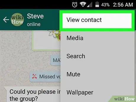 Immagine titolata Edit Contacts on WhatsApp Step 14