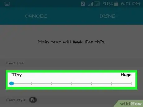 Immagine titolata Make the Android Text Size Larger Step 5