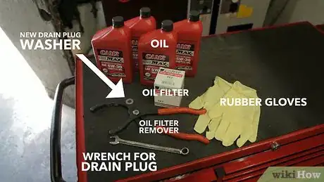 Immagine titolata Change the Oil in Your Car Step 9