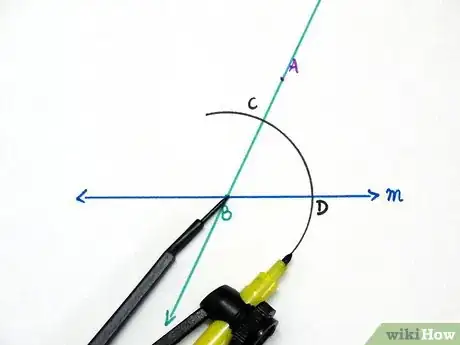 Immagine titolata Construct a Line Parallel to a Given Line Through a Given Point Step 11