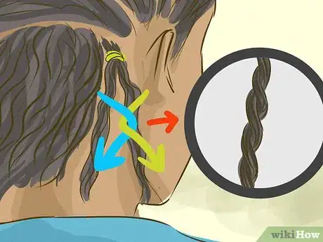 Immagine titolata Do Two Strand Twists Step 10