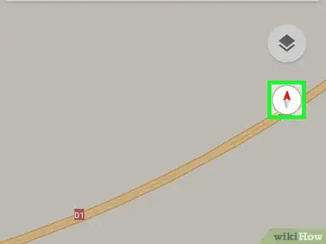 Immagine titolata Find North on Google Maps on Android Step 3
