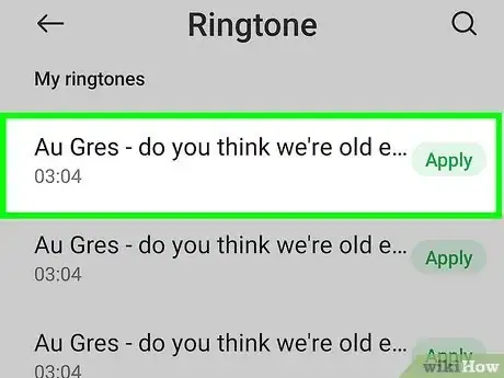 Immagine titolata Set a Ringtone for an Android Contact Step 15
