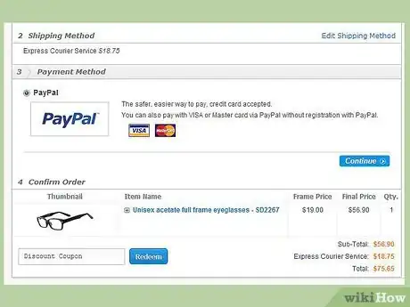 Immagine titolata Shop Online Without a Credit Card Step 3