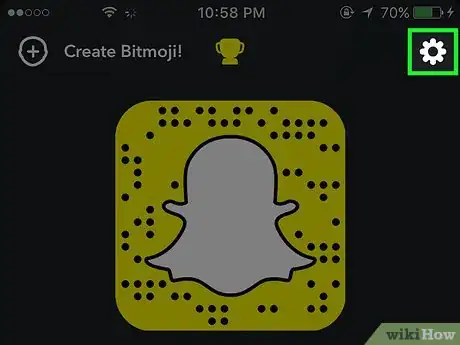 Immagine titolata Disable Memories in Snapchat Step 3