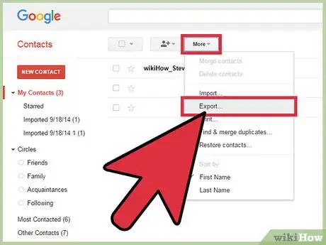 Immagine titolata Add Contacts to Gmail Using a CSV File Step 1