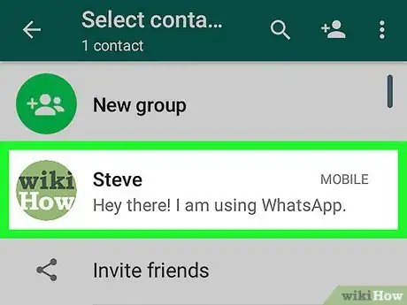 Immagine titolata Edit Contacts on WhatsApp Step 12