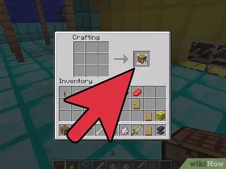 Immagine titolata Craft a Bed in Minecraft Step 1