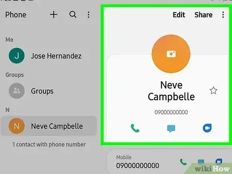 Immagine titolata Set a Ringtone for an Android Contact Step 4