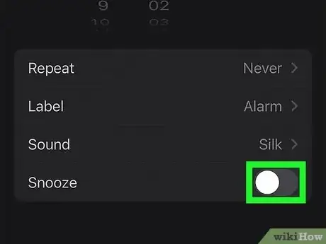 Immagine titolata Change Snooze Time on iPhone Step 8