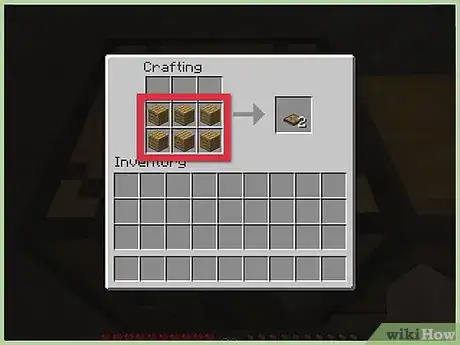Immagine titolata Make a Trapdoor in Minecraft Step 2