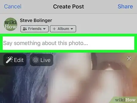 Immagine titolata Share Live Photos on Social Media Step 6