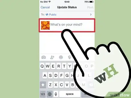 Immagine titolata Make a Shark on Facebook Step 1
