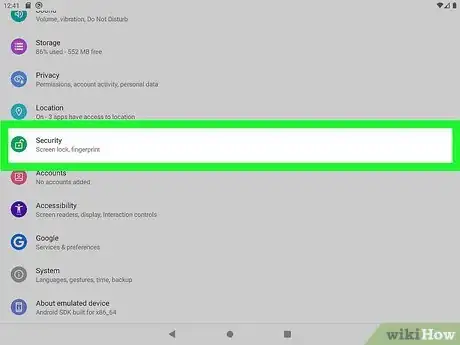 Immagine titolata Reset the Android Tablet Pattern Lock Step 2