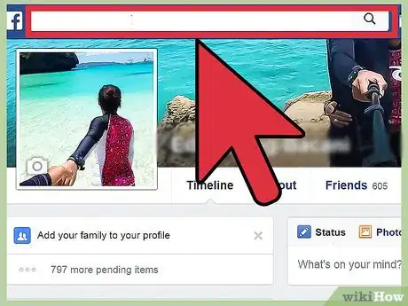 Immagine titolata Keep Safe on Facebook Step 1