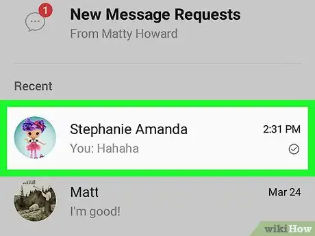 Immagine titolata Find a Friend's Location on Facebook Messenger on Android Step 2