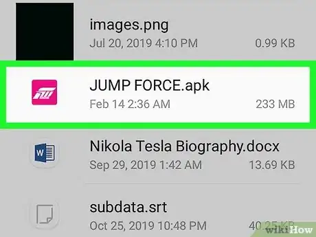 Immagine titolata Download Jump Force on an Android Step 4