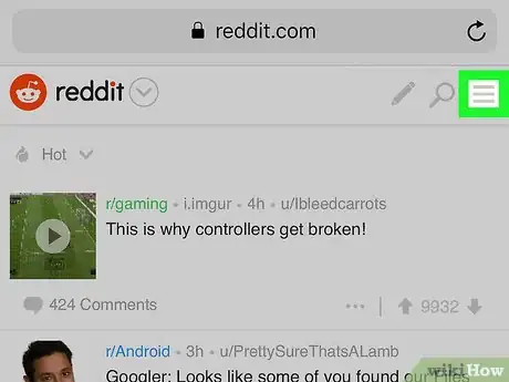 Immagine titolata Disable NSFW Reddit Content on iPhone or iPad Step 4