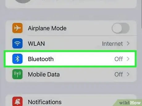 Immagine titolata Stop My iPhone from Automatically Turning Bluetooth On Step 2