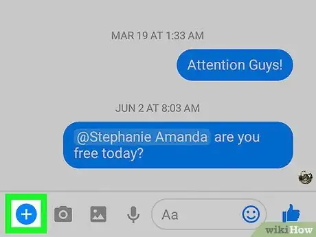 Immagine titolata Ask Questions on Facebook Messenger on Android Step 3