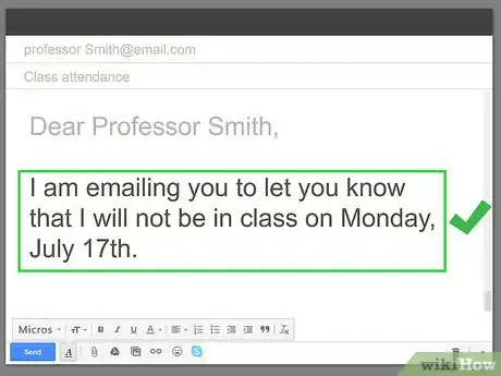Immagine titolata Tell Your Teachers You Won't Be Here over Email Step 13